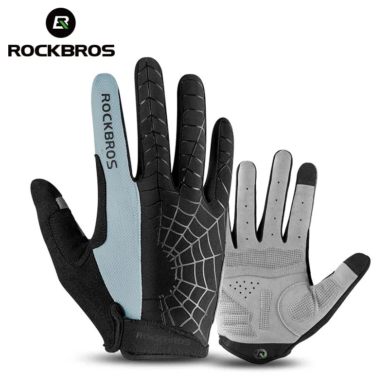 Cycling Gear Ladies - ROCKBROS Spring Cycling Gloves Full Finger