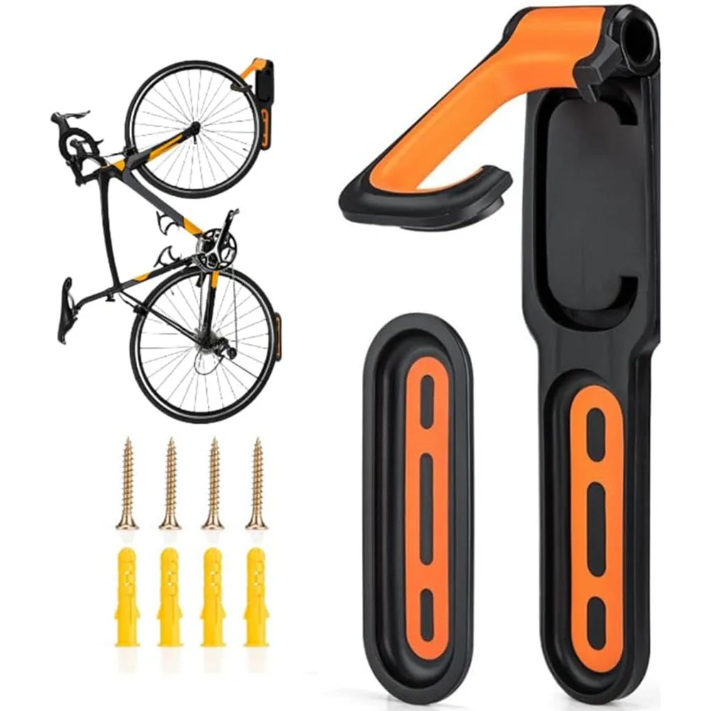 Cycling Gear Organizer Wall - 1PC Bicycle Wall Mount Rack Mtb