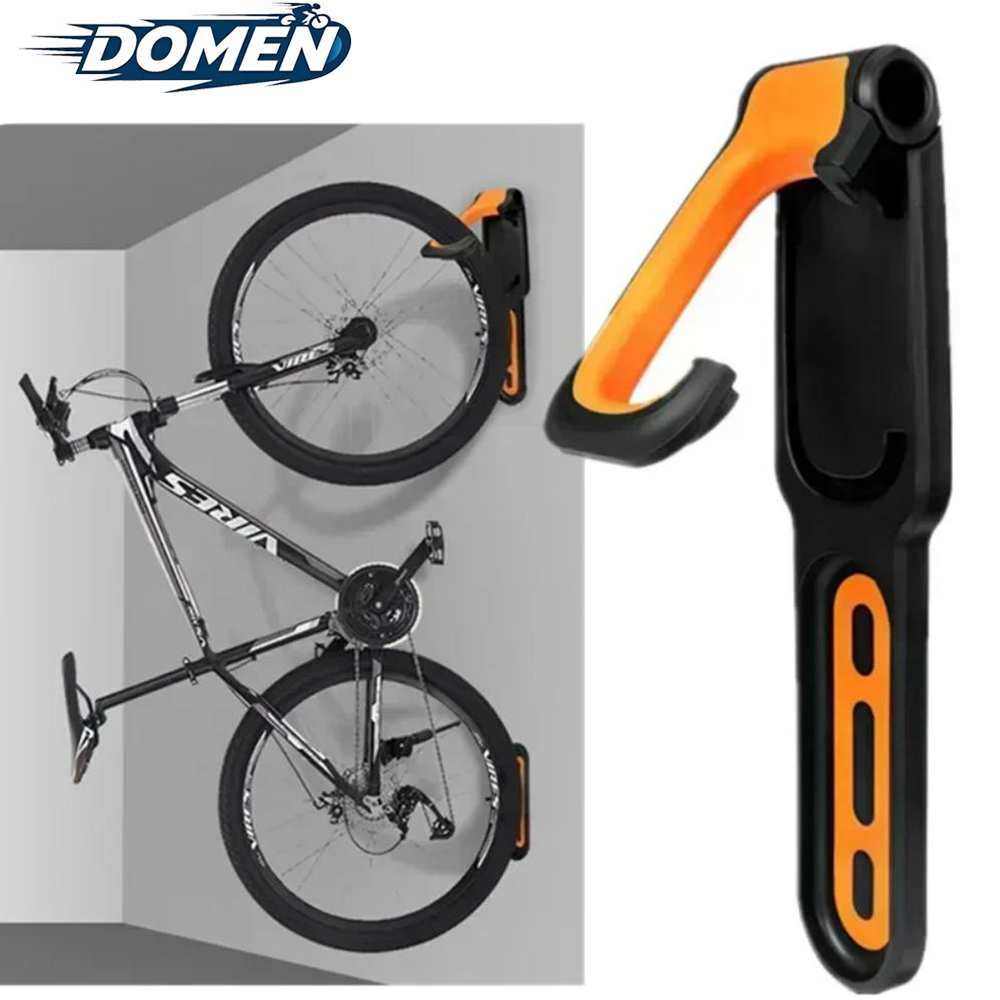 Cycling Gear Organizer Wall - DOMEN Bicycle Wall Mount Rack MTB