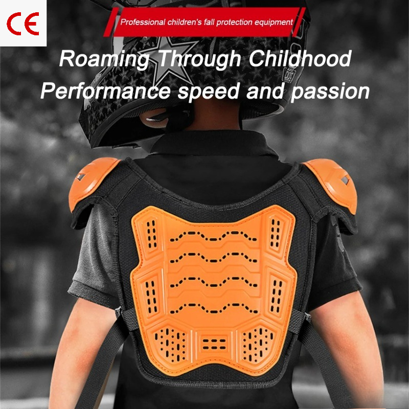 Cycling Protective Gear For Kids - Kids Moto Full Armor Set, Motocross