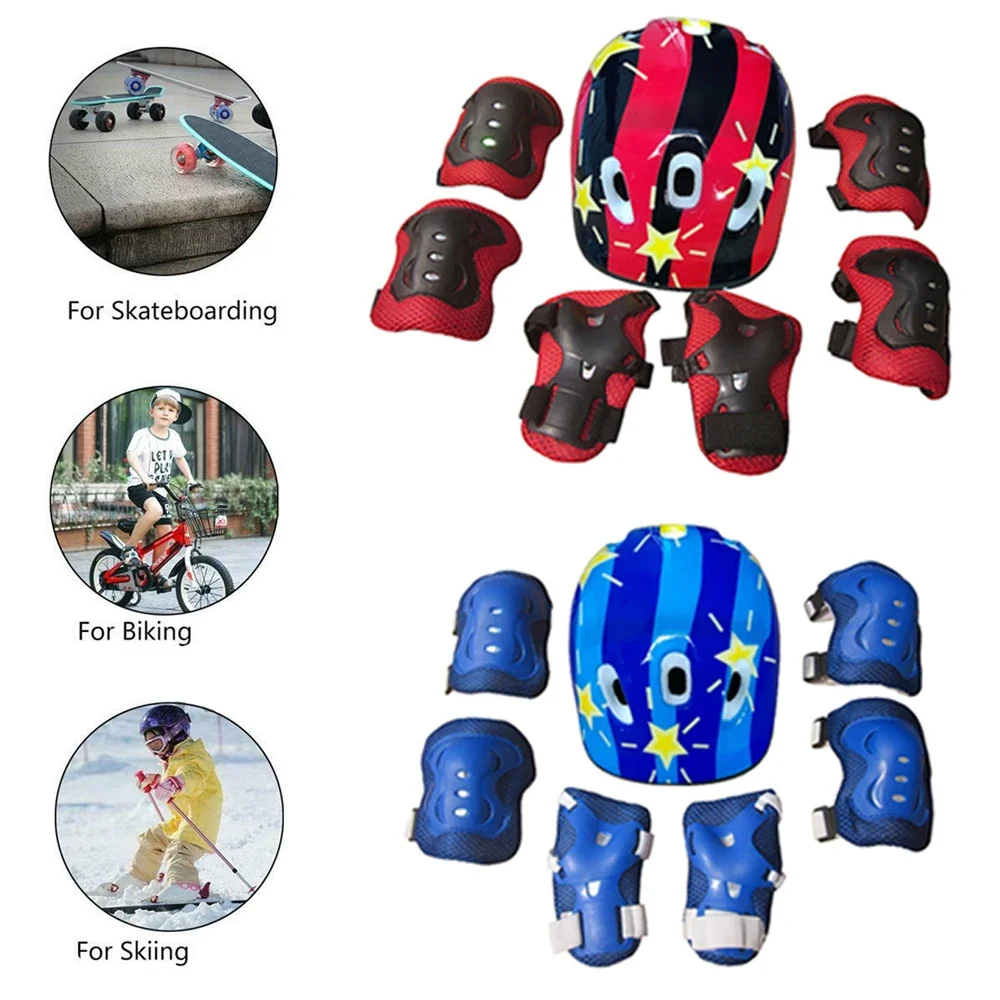 Adjustable Kids Helmet and Kne - Cycling Protective Gear For Kids recension och pris