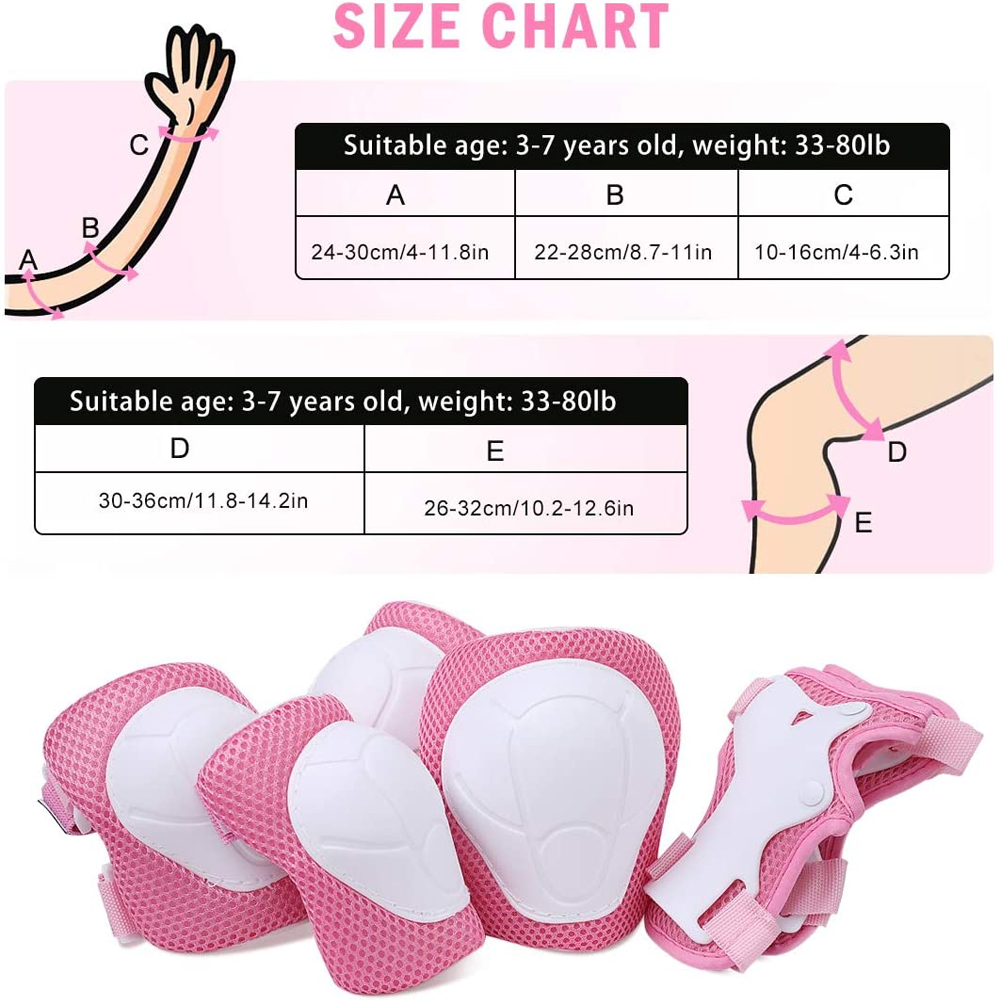 Kids Bike Helmet Knee Elbow Wr - Cycling Protective Gear For Kids recension och pris