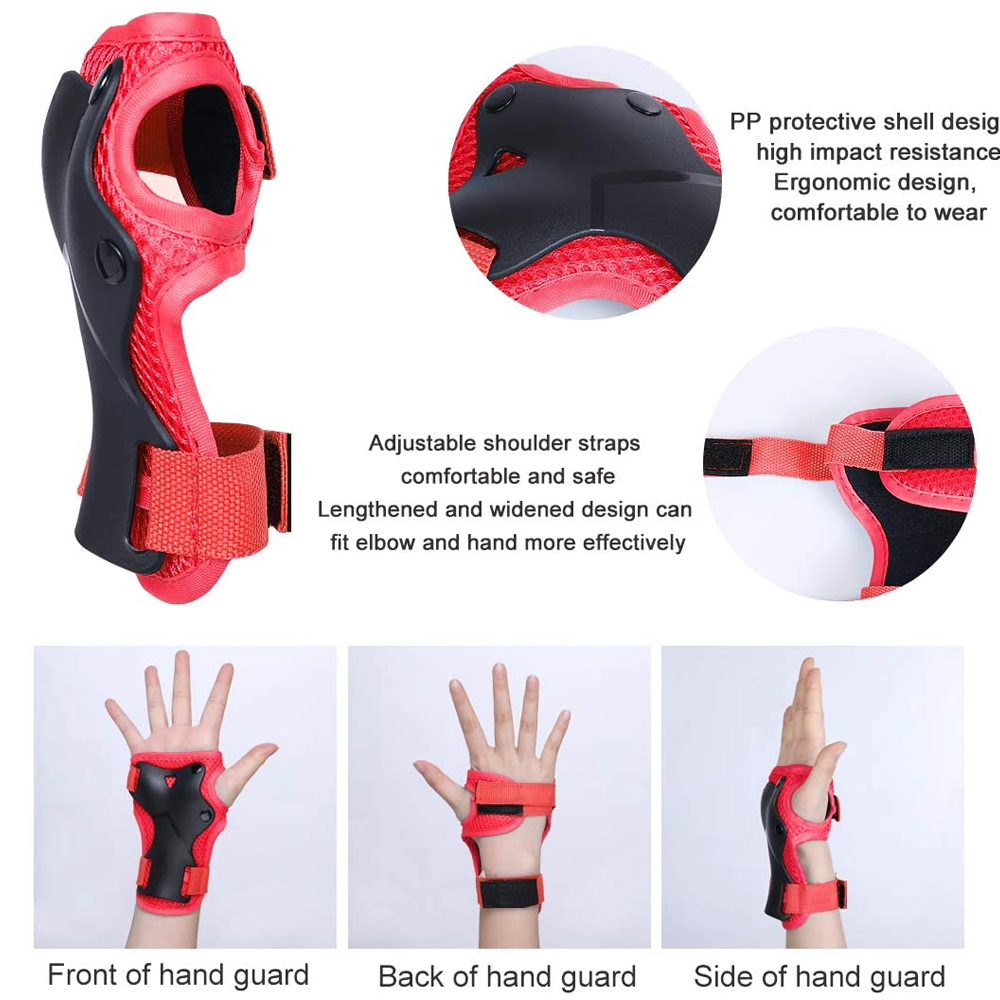 Kids Bike Helmet Knee Elbow Wr - Cycling Protective Gear For Kids recension och pris