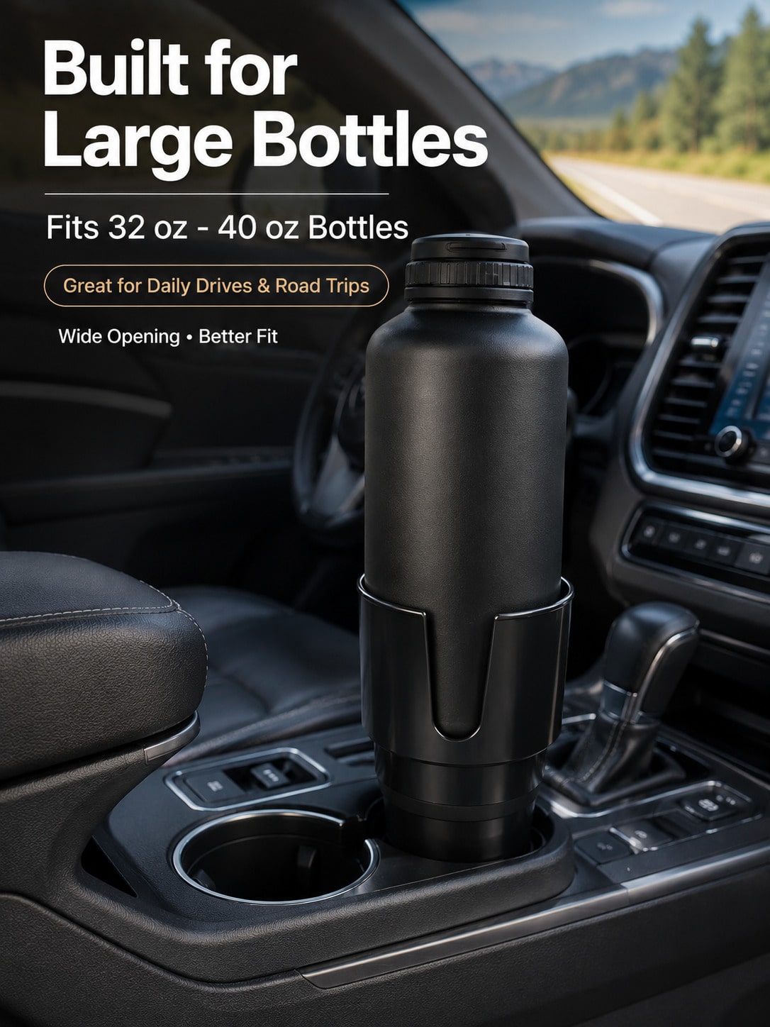 Car Cup Holder Expander Adapte - Water Bottle Holder recension och pris