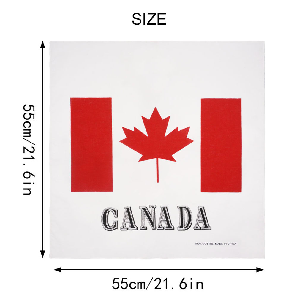 Hip Hop Canada Flag Bandana Me - Cycling Gear Canada recension och pris