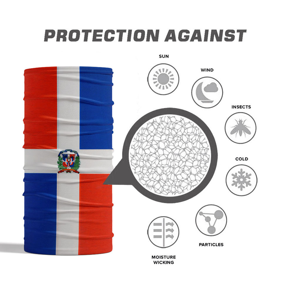 Dominica National Flag Bandana - Cycling Gear Women recension och pris
