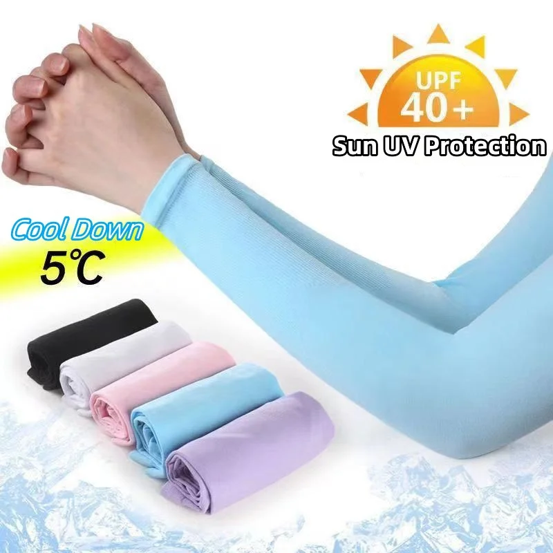 Sunscreen Ice Silk Sleeve for  - Cycling Gear Women recension och pris