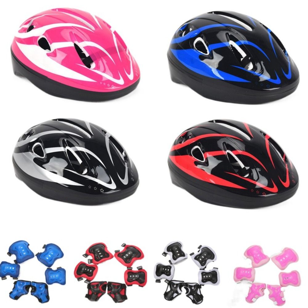 Kids Helmet Knee Elbow Pads Wr - Cycling Protective Gear For Kids recension och pris
