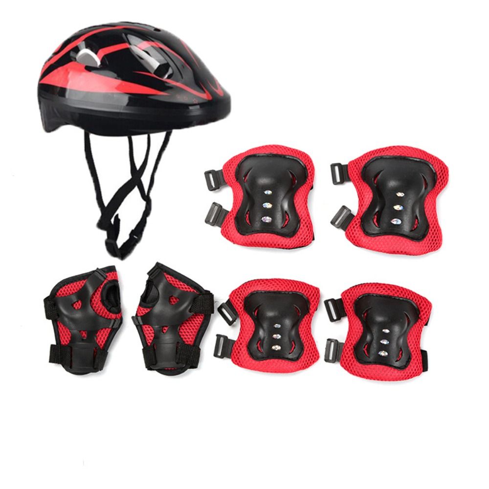 Kids Helmet Knee Elbow Pads Wr - Cycling Protective Gear For Kids recension och pris