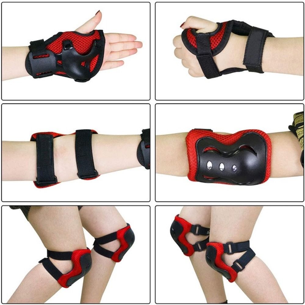 Kids Helmet Knee Elbow Pads Wr - Cycling Protective Gear For Kids recension och pris