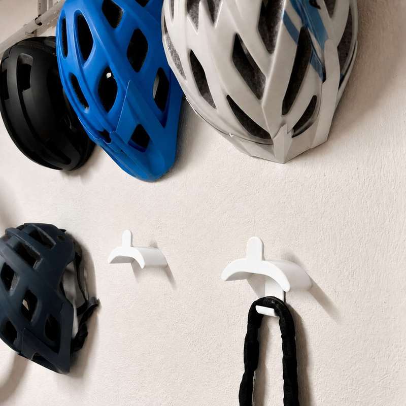 Wall Mount Bike Helmet Storage - Cycling Gear Organizer Wall recension och pris