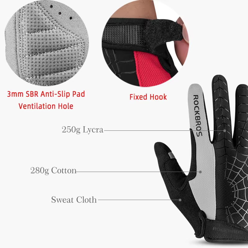 ROCKBROS Spring Cycling Gloves - Cycling Gear Ladies recension och pris