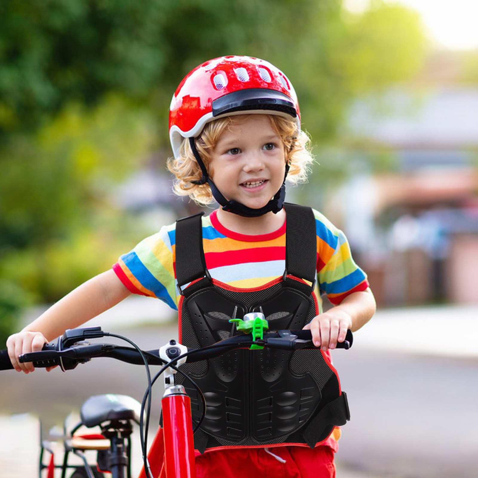 Children Riding Protective Ves - Cycling Protective Gear For Kids recension och pris
