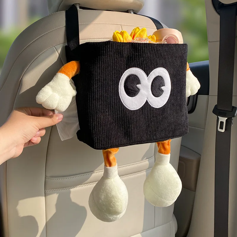 Car Trash Can Bin Cartoon Eye  - Water Bottle Holder recension och pris