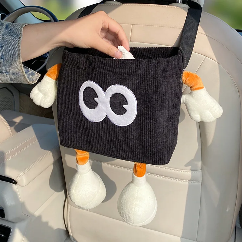 Car Trash Can Bin Cartoon Eye  - Water Bottle Holder recension och pris