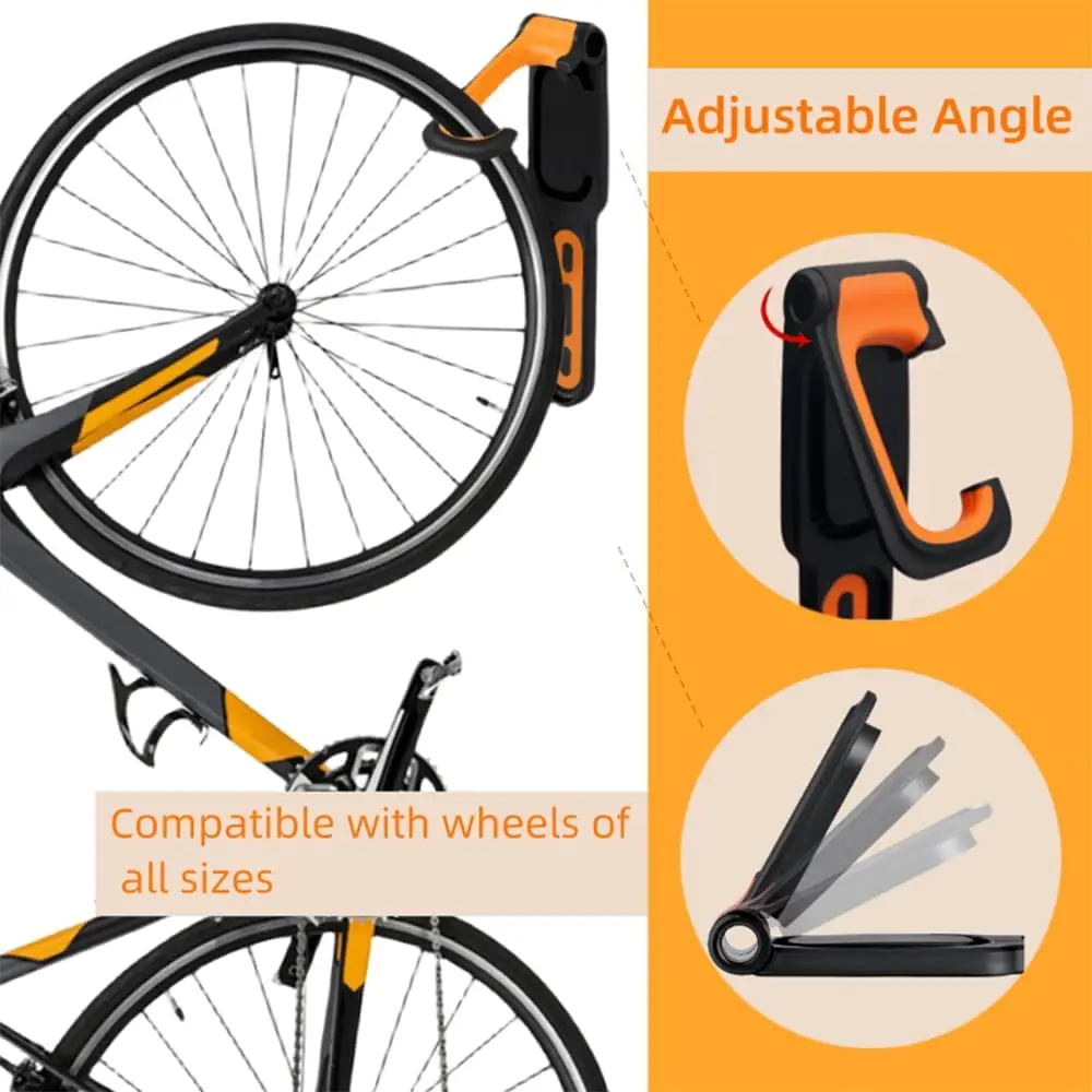 1PC Bicycle Wall Mount Rack Mt - Cycling Gear Organizer Wall recension och pris