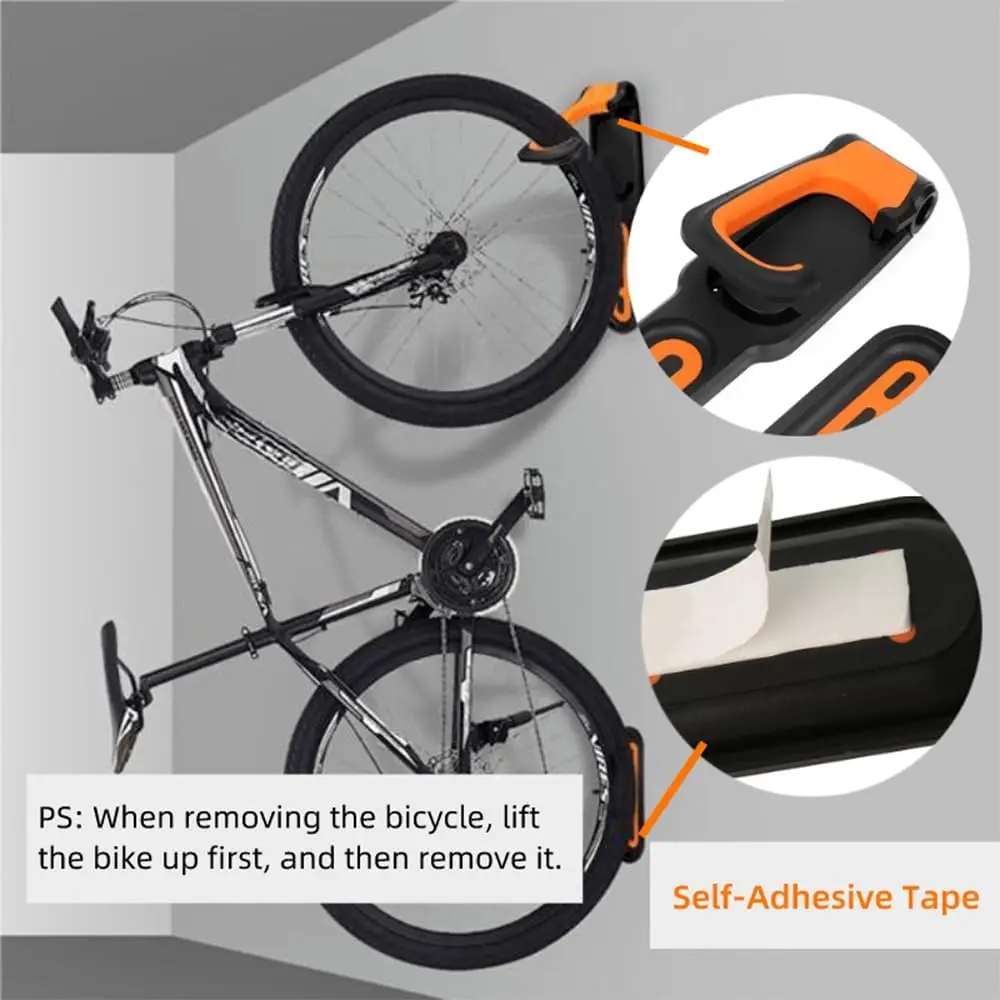 1PC Bicycle Wall Mount Rack Mt - Cycling Gear Organizer Wall recension och pris