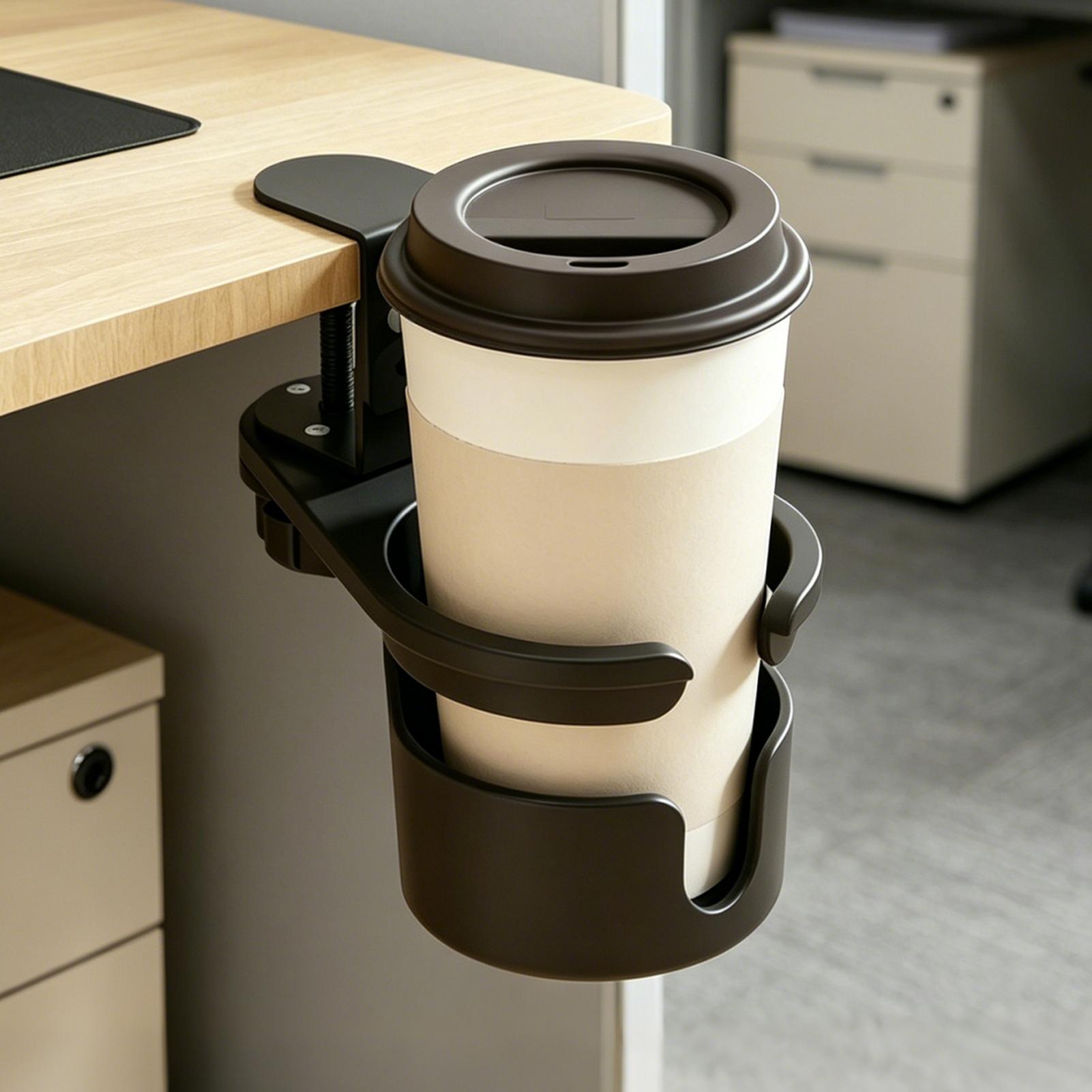Desk Cup Holder Clamp Adjustab - Water Bottle Holder recension och pris