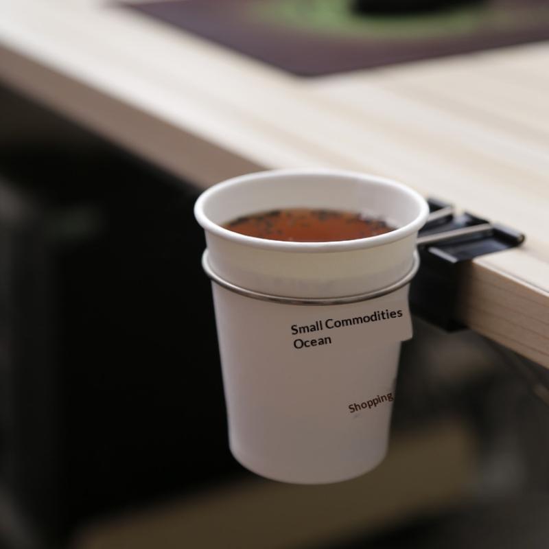 Metal Table Cup Holder With Cl - Water Bottle Holder recension och pris