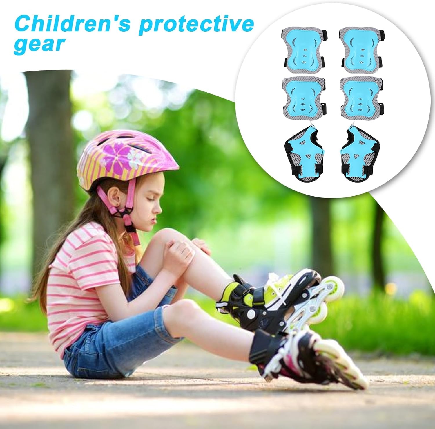 Kids Knee Pads Elbow Pads Age  - Cycling Protective Gear For Kids recension och pris