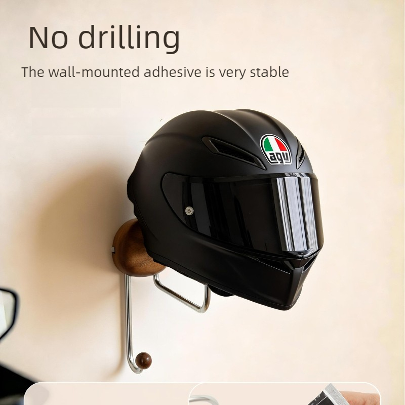 Wall Mount Helmet Storage Rack - Cycling Gear Organizer Wall recension och pris