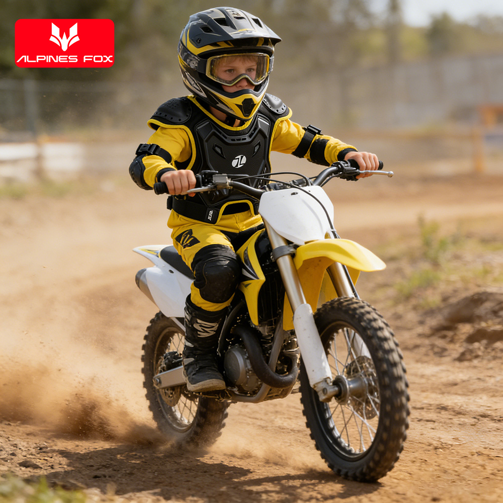 Children Motocross Body Armor  - Cycling Protective Gear For Kids recension och pris