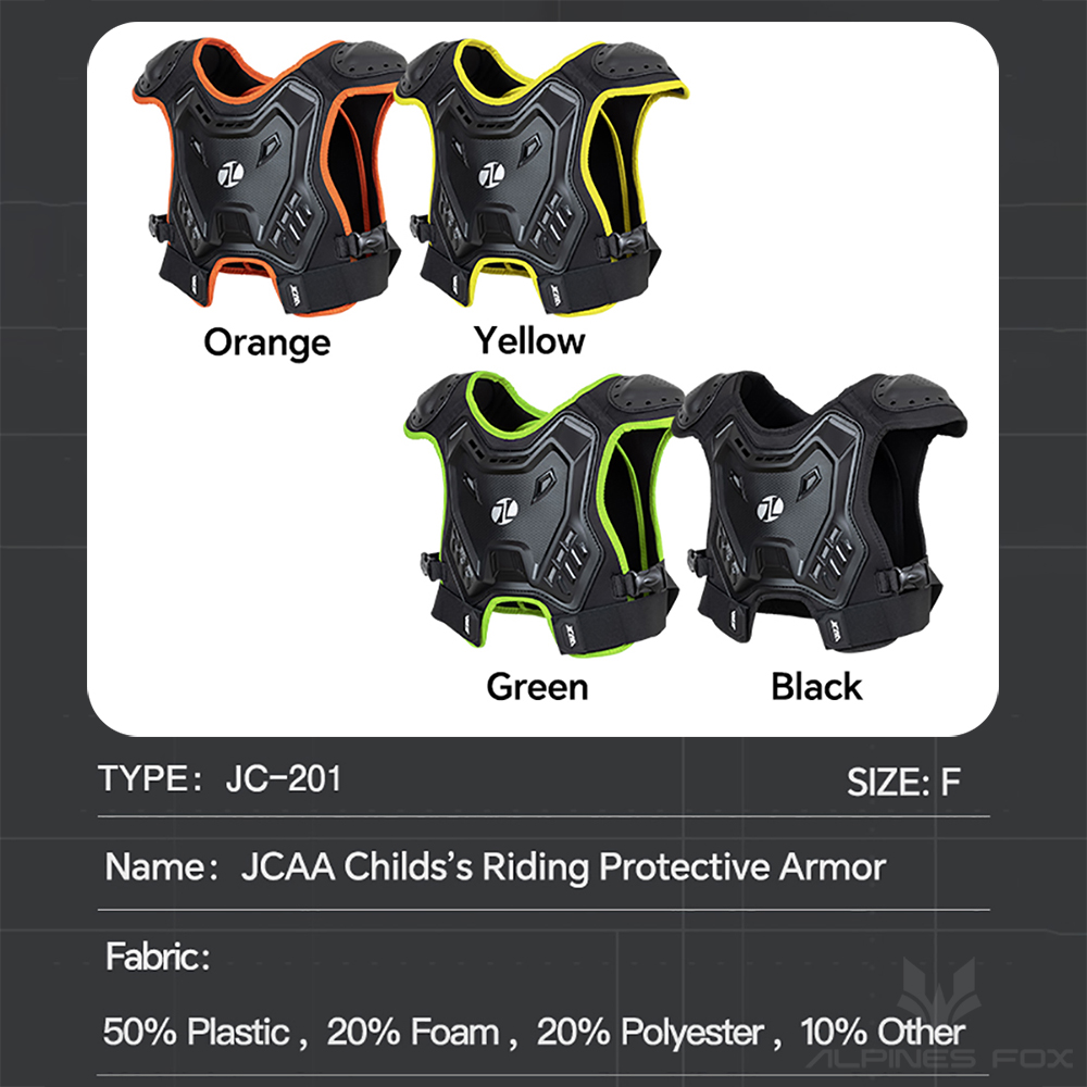 Children Motocross Body Armor  - Cycling Protective Gear For Kids recension och pris