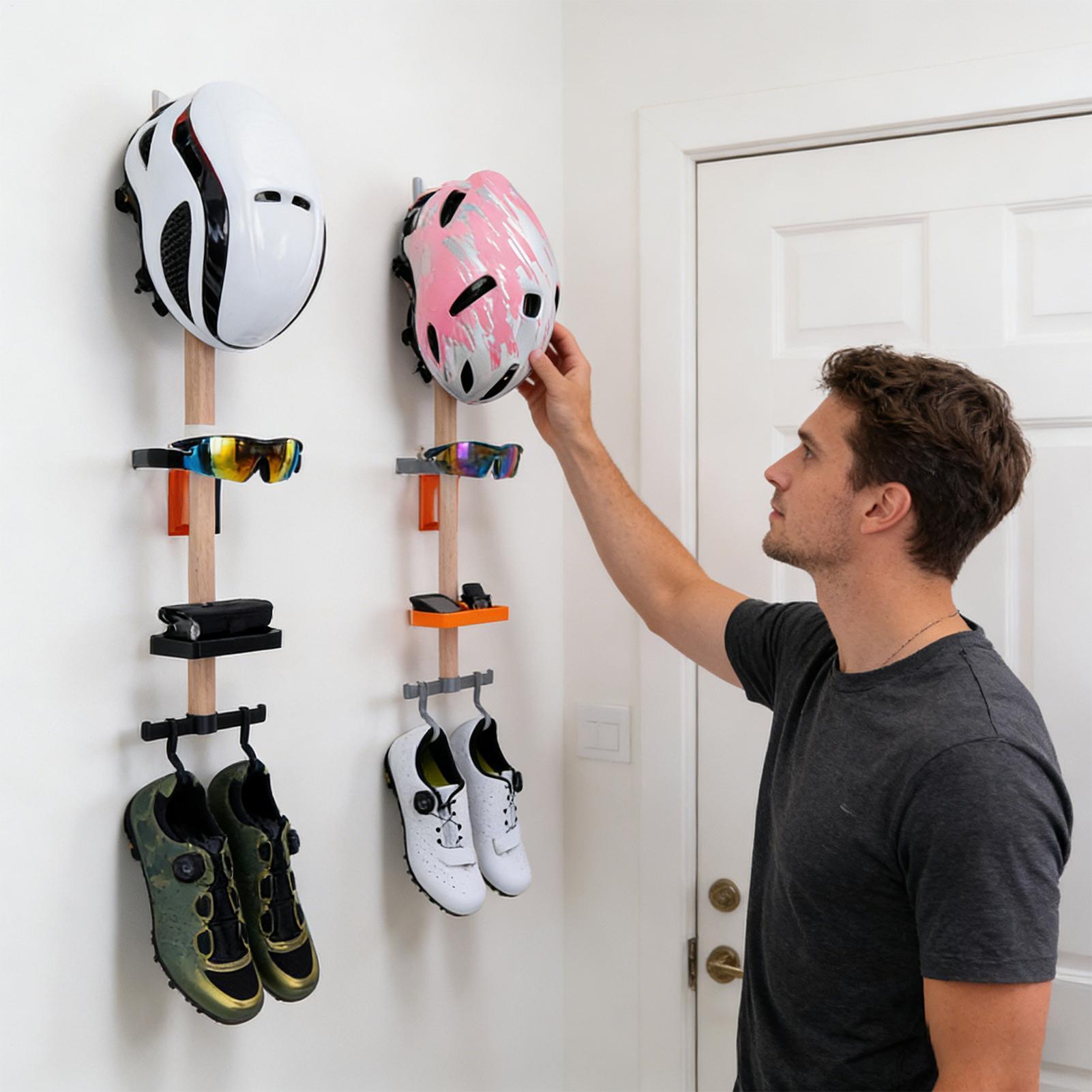 Vertical Cycling Gear Organize - Cycling Gear Organizer Wall recension och pris