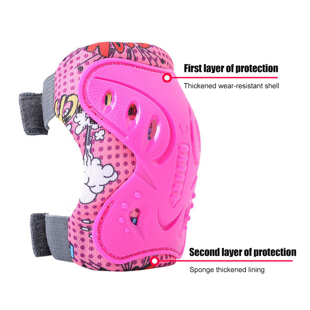 6Pcs Kids 3-12 Years Knee Elbo - Cycling Protective Gear For Kids recension och pris