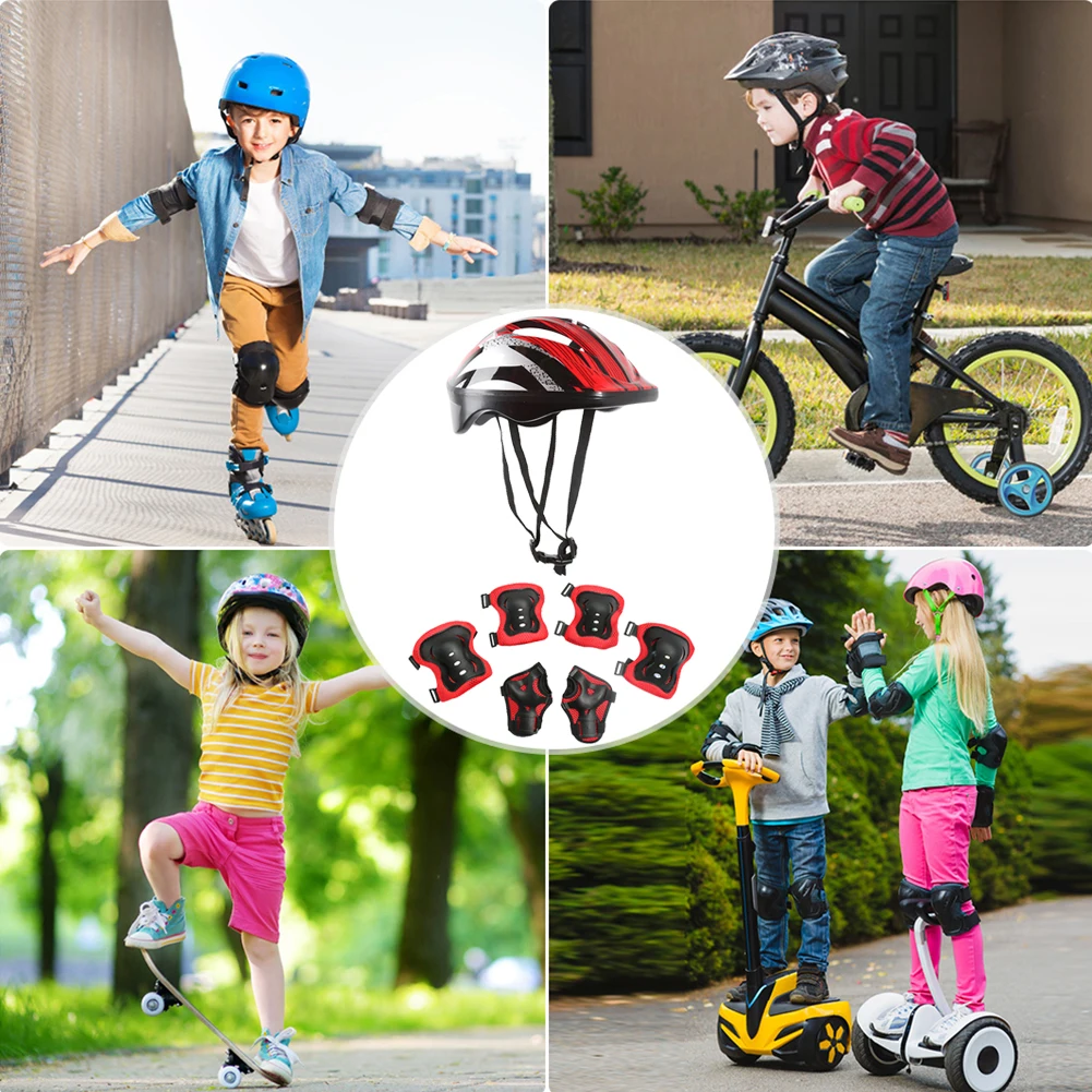7Pcs Bicycle Sport Protective  - Cycling Protective Gear For Kids recension och pris