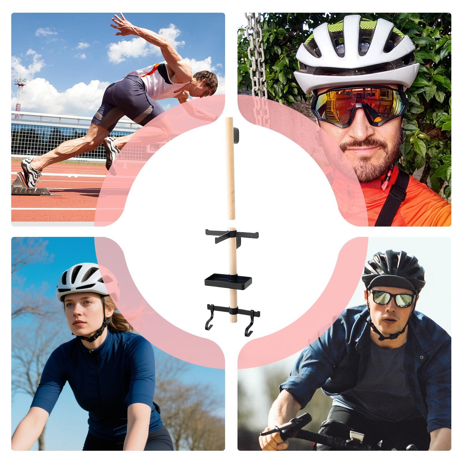 Bicycle Wall Storage rack 1 Se - Cycling Gear Organizer Wall recension och pris